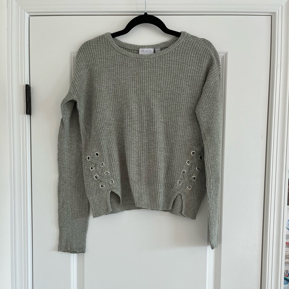 Children’s Place Army Green Sweater